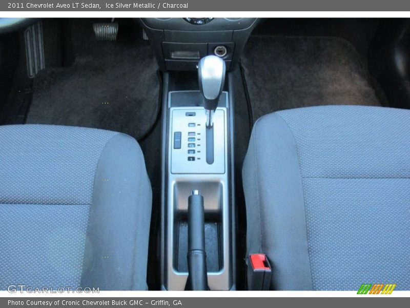 Ice Silver Metallic / Charcoal 2011 Chevrolet Aveo LT Sedan
