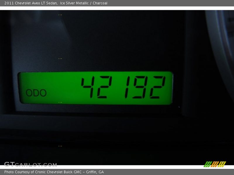 Ice Silver Metallic / Charcoal 2011 Chevrolet Aveo LT Sedan