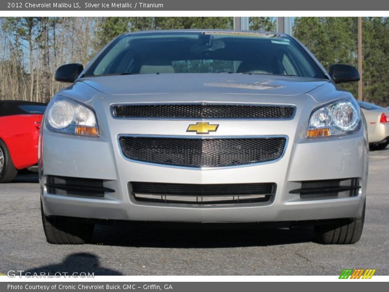 Silver Ice Metallic / Titanium 2012 Chevrolet Malibu LS