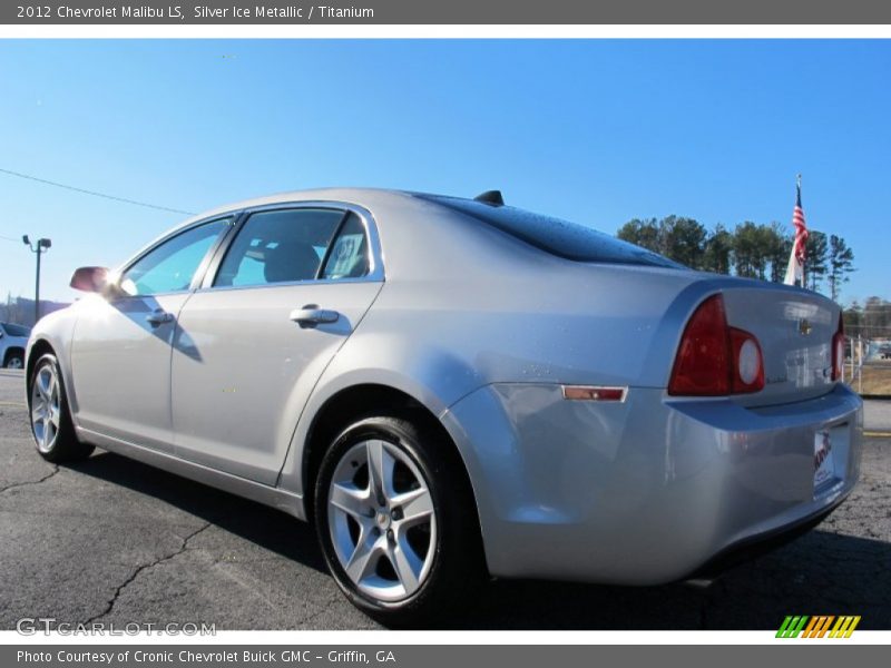 Silver Ice Metallic / Titanium 2012 Chevrolet Malibu LS