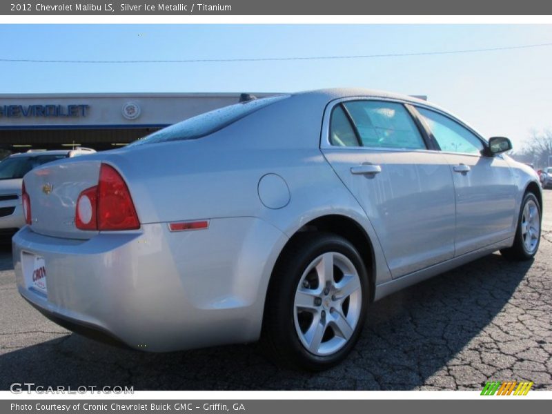 Silver Ice Metallic / Titanium 2012 Chevrolet Malibu LS