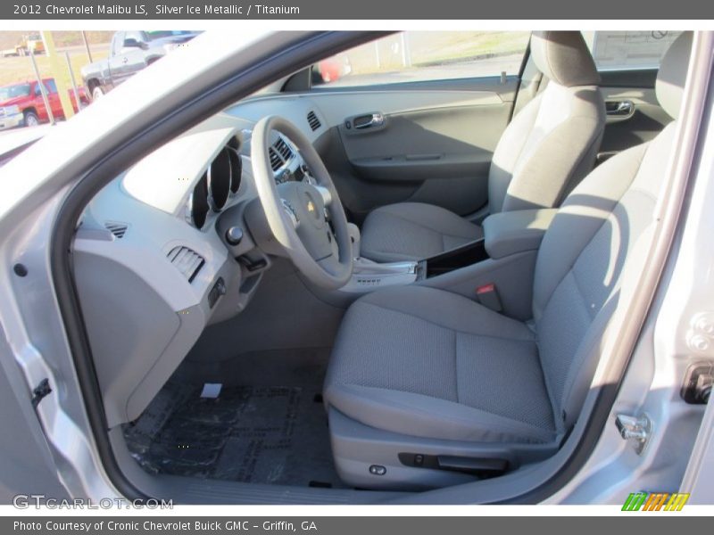 Silver Ice Metallic / Titanium 2012 Chevrolet Malibu LS