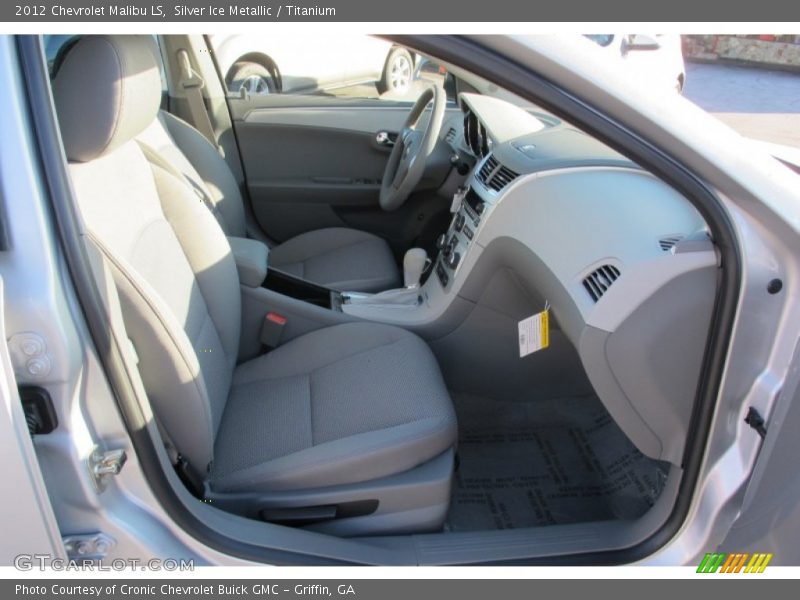 Silver Ice Metallic / Titanium 2012 Chevrolet Malibu LS