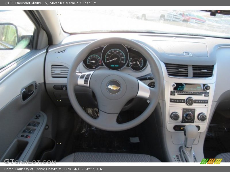 Silver Ice Metallic / Titanium 2012 Chevrolet Malibu LS
