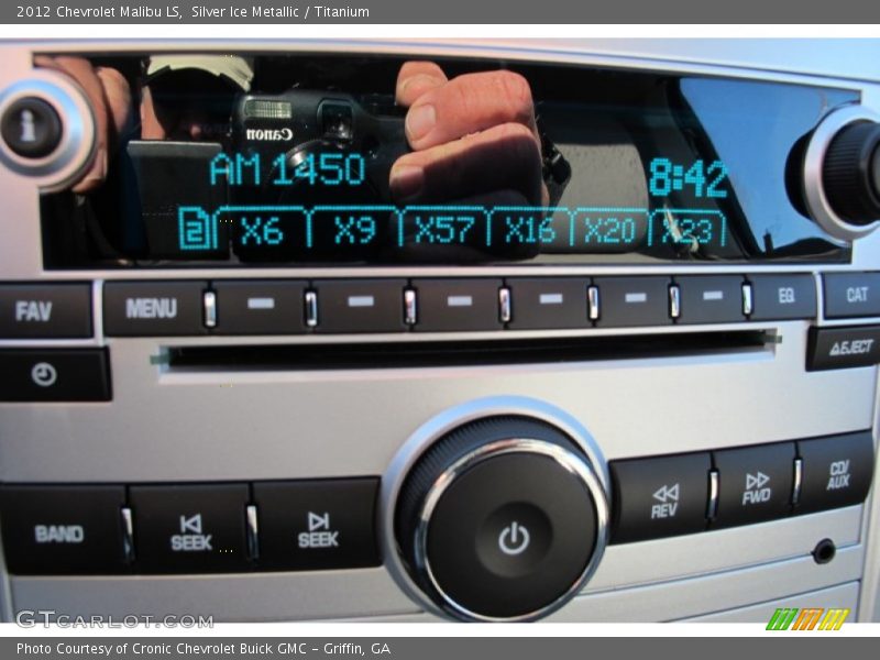 Silver Ice Metallic / Titanium 2012 Chevrolet Malibu LS