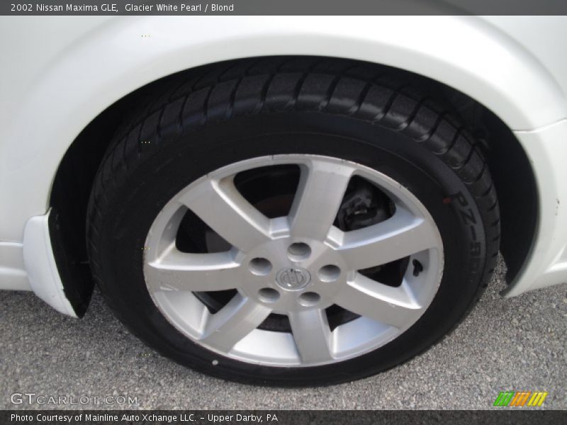 Glacier White Pearl / Blond 2002 Nissan Maxima GLE