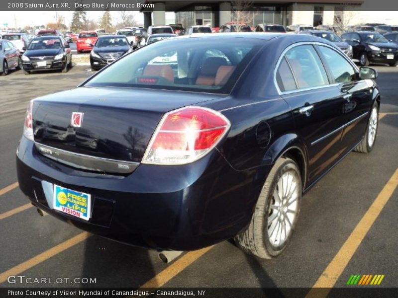 Deep Blue / Morocco Brown 2008 Saturn Aura XR