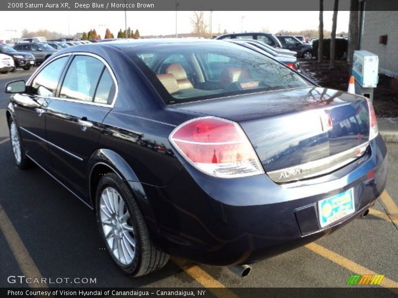 Deep Blue / Morocco Brown 2008 Saturn Aura XR