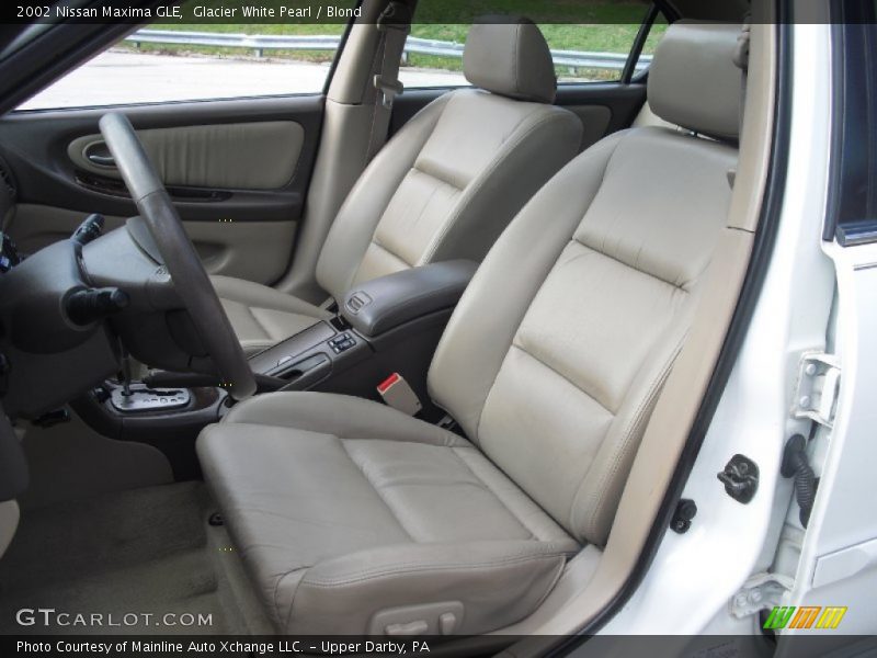  2002 Maxima GLE Blond Interior