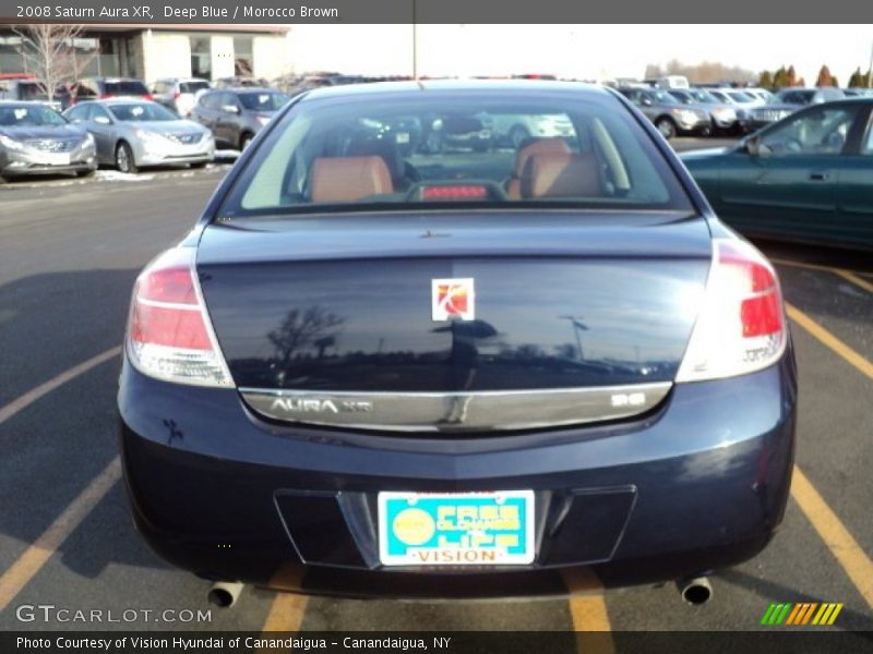 Deep Blue / Morocco Brown 2008 Saturn Aura XR