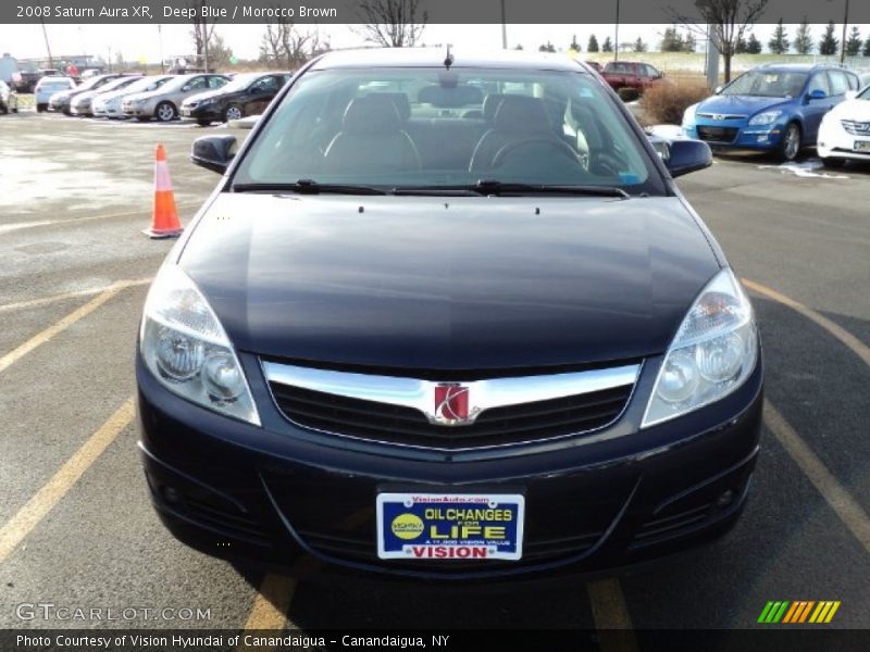 Deep Blue / Morocco Brown 2008 Saturn Aura XR