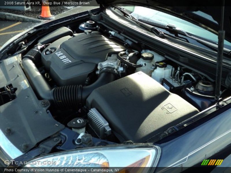 Deep Blue / Morocco Brown 2008 Saturn Aura XR