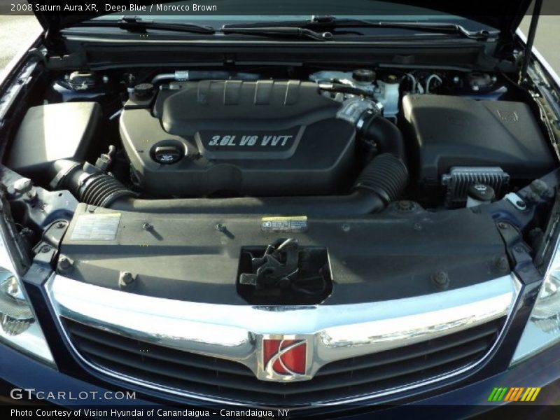 Deep Blue / Morocco Brown 2008 Saturn Aura XR