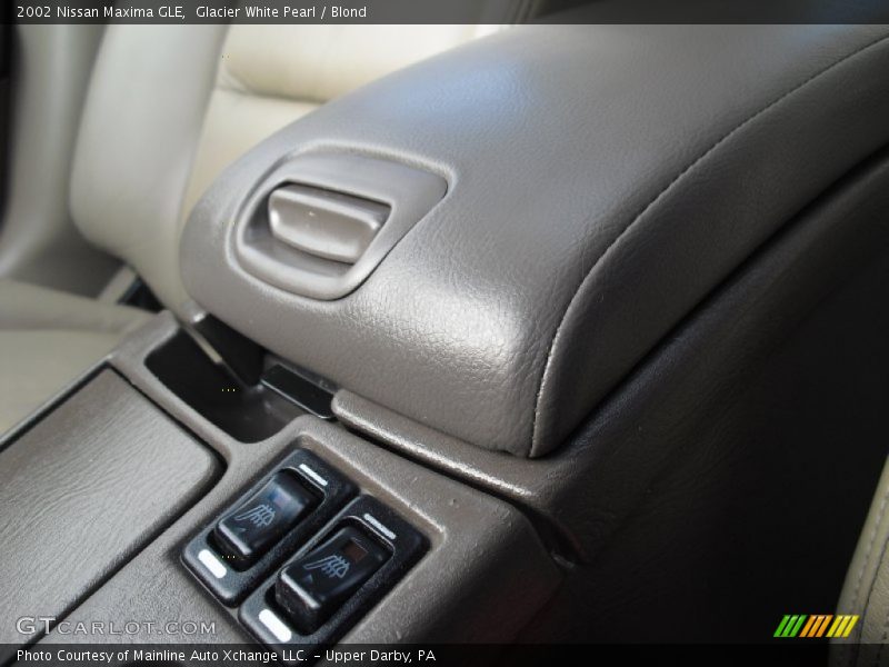 Glacier White Pearl / Blond 2002 Nissan Maxima GLE