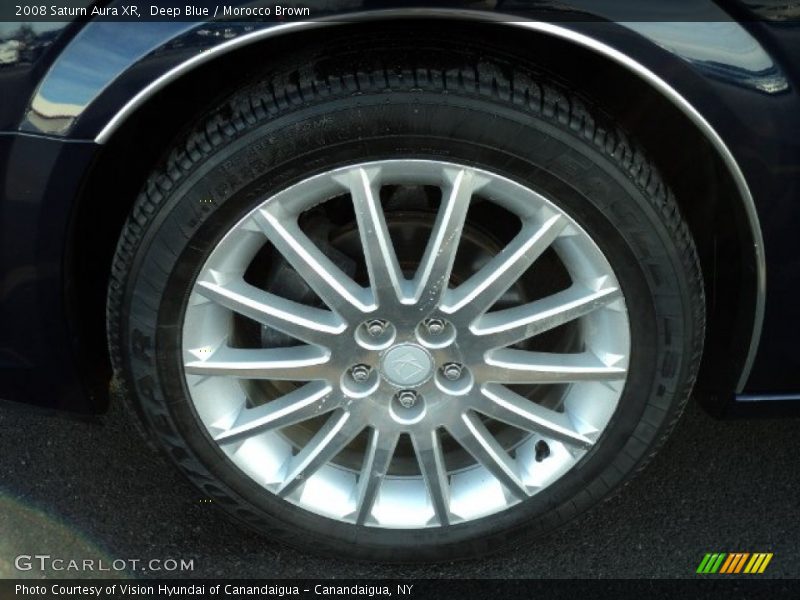 Deep Blue / Morocco Brown 2008 Saturn Aura XR