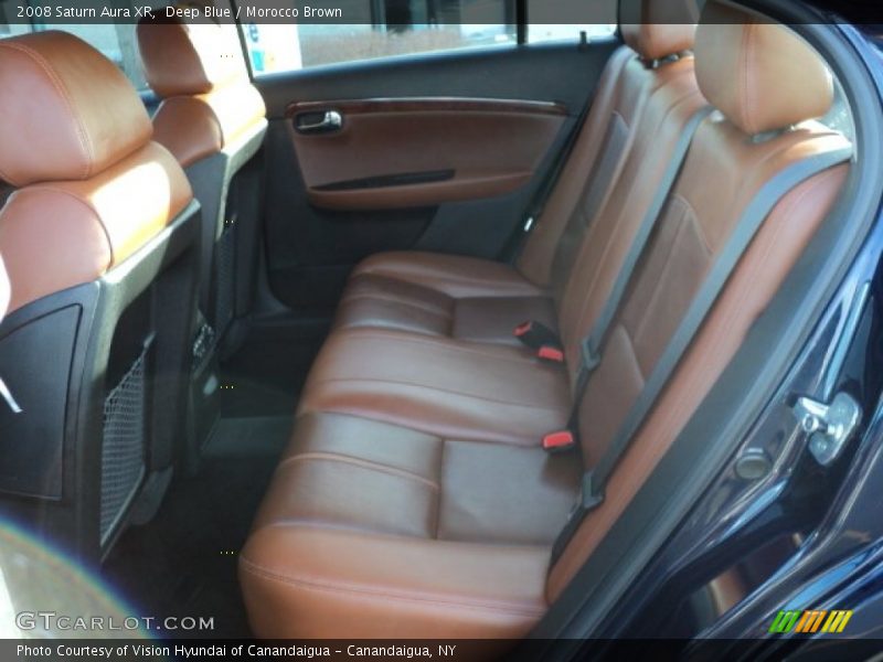 Deep Blue / Morocco Brown 2008 Saturn Aura XR