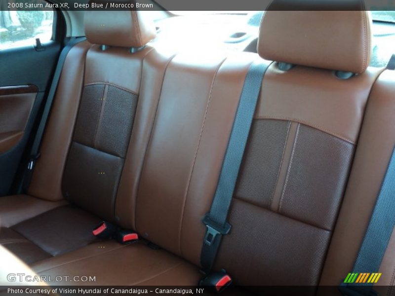 Deep Blue / Morocco Brown 2008 Saturn Aura XR