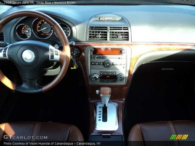Deep Blue / Morocco Brown 2008 Saturn Aura XR