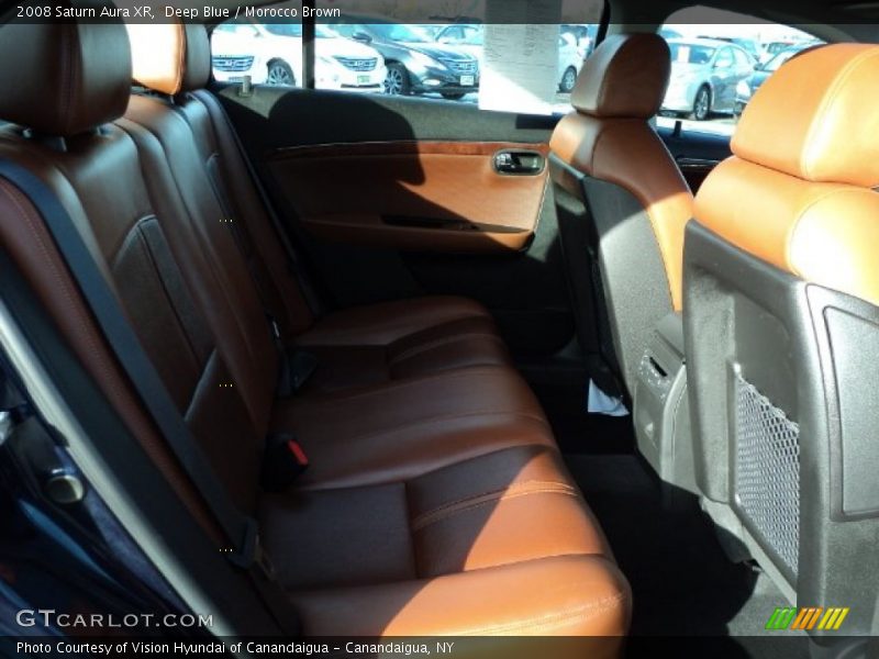 Deep Blue / Morocco Brown 2008 Saturn Aura XR