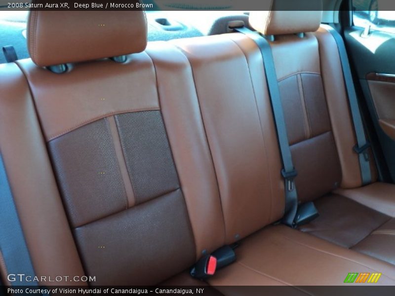 Deep Blue / Morocco Brown 2008 Saturn Aura XR