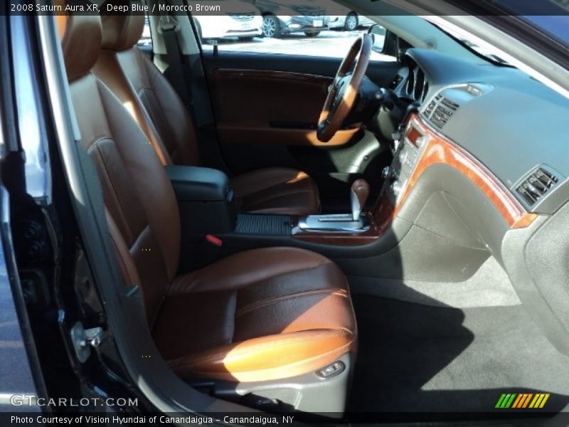 Deep Blue / Morocco Brown 2008 Saturn Aura XR
