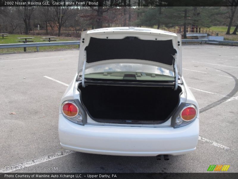 Glacier White Pearl / Blond 2002 Nissan Maxima GLE