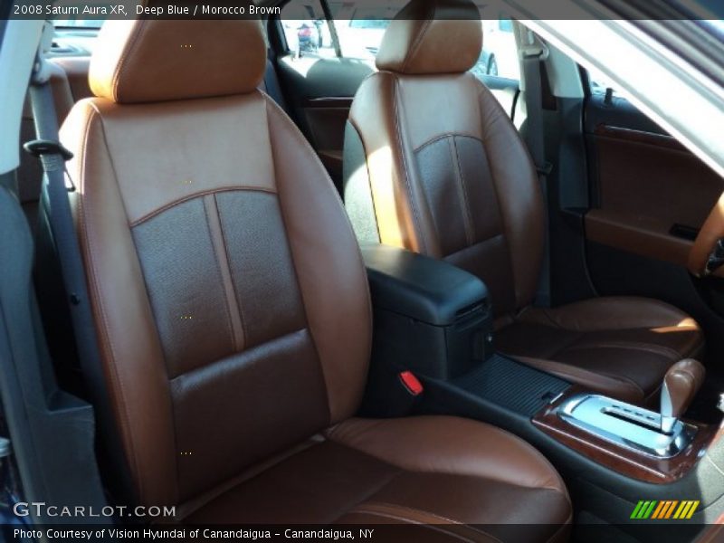 Deep Blue / Morocco Brown 2008 Saturn Aura XR