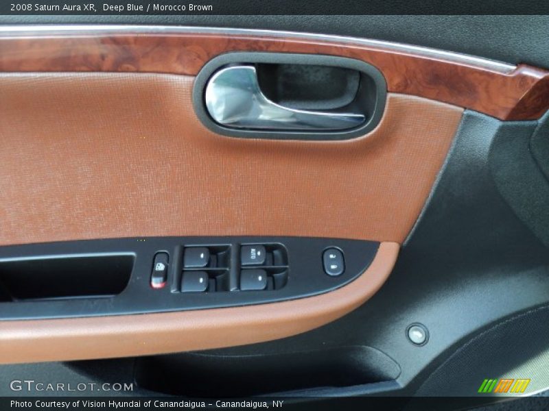 Deep Blue / Morocco Brown 2008 Saturn Aura XR