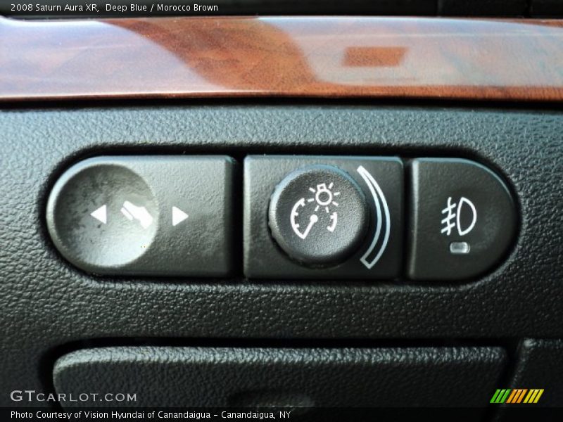 Deep Blue / Morocco Brown 2008 Saturn Aura XR