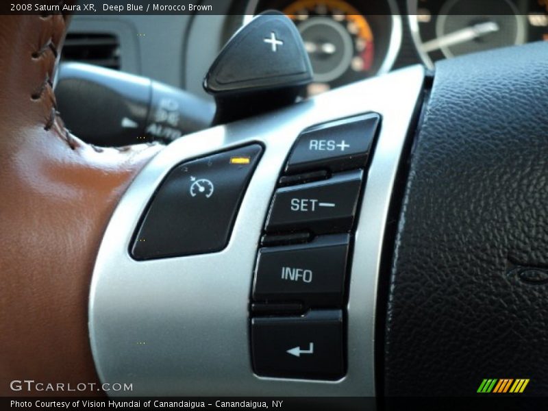 Deep Blue / Morocco Brown 2008 Saturn Aura XR