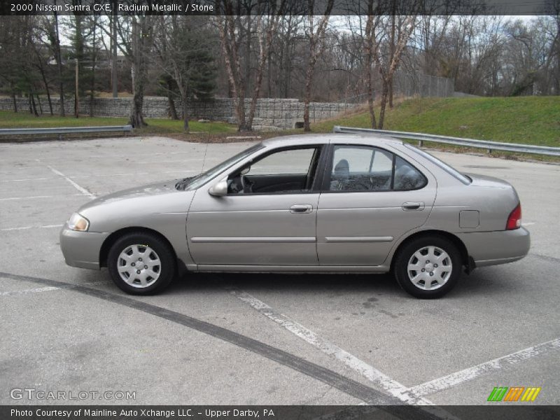 Radium Metallic / Stone 2000 Nissan Sentra GXE