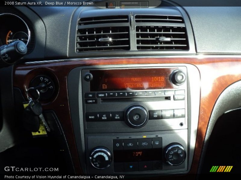 Deep Blue / Morocco Brown 2008 Saturn Aura XR