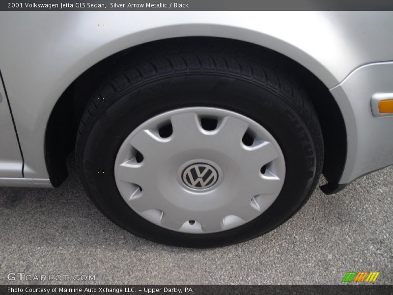 Silver Arrow Metallic / Black 2001 Volkswagen Jetta GLS Sedan
