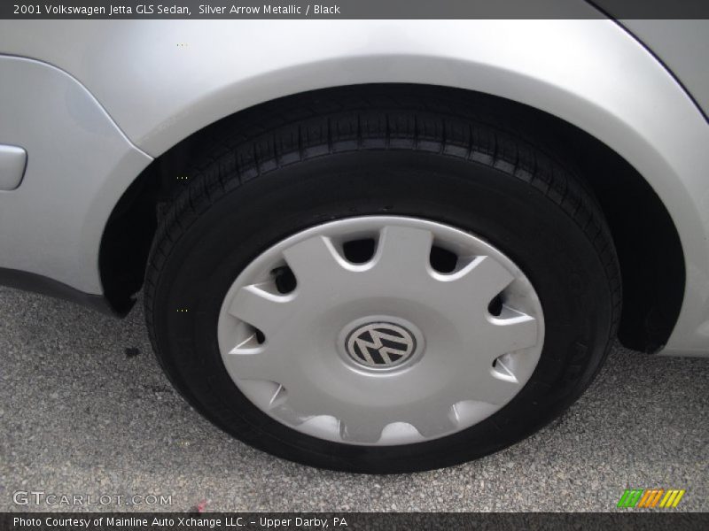 Silver Arrow Metallic / Black 2001 Volkswagen Jetta GLS Sedan