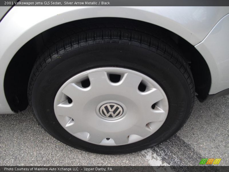 Silver Arrow Metallic / Black 2001 Volkswagen Jetta GLS Sedan