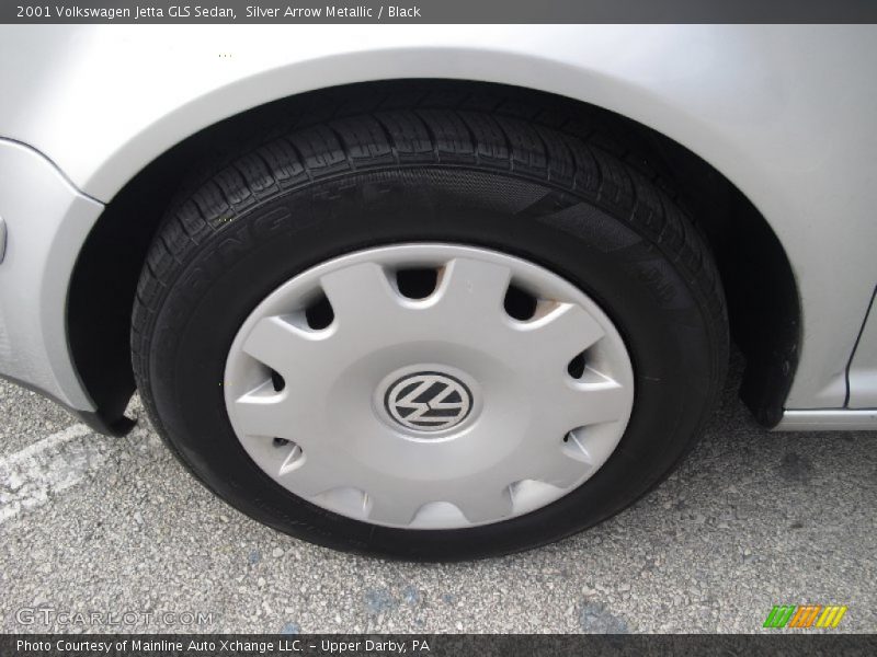 Silver Arrow Metallic / Black 2001 Volkswagen Jetta GLS Sedan