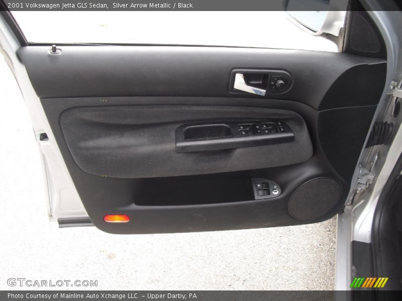 Silver Arrow Metallic / Black 2001 Volkswagen Jetta GLS Sedan