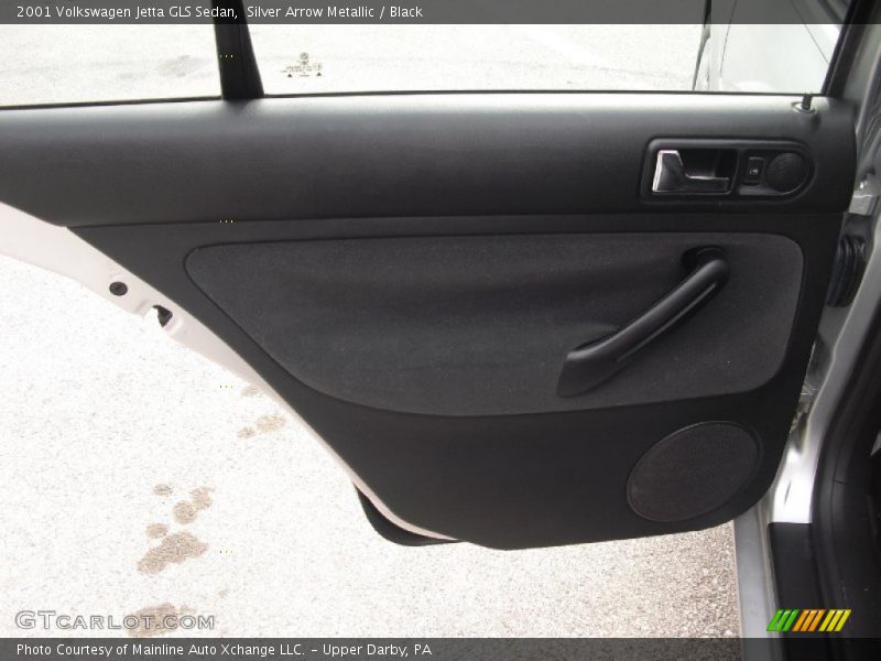 Silver Arrow Metallic / Black 2001 Volkswagen Jetta GLS Sedan