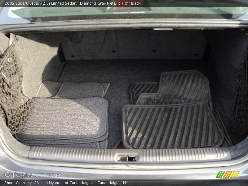 Diamond Gray Metallic / Off Black 2009 Subaru Legacy 2.5i Limited Sedan
