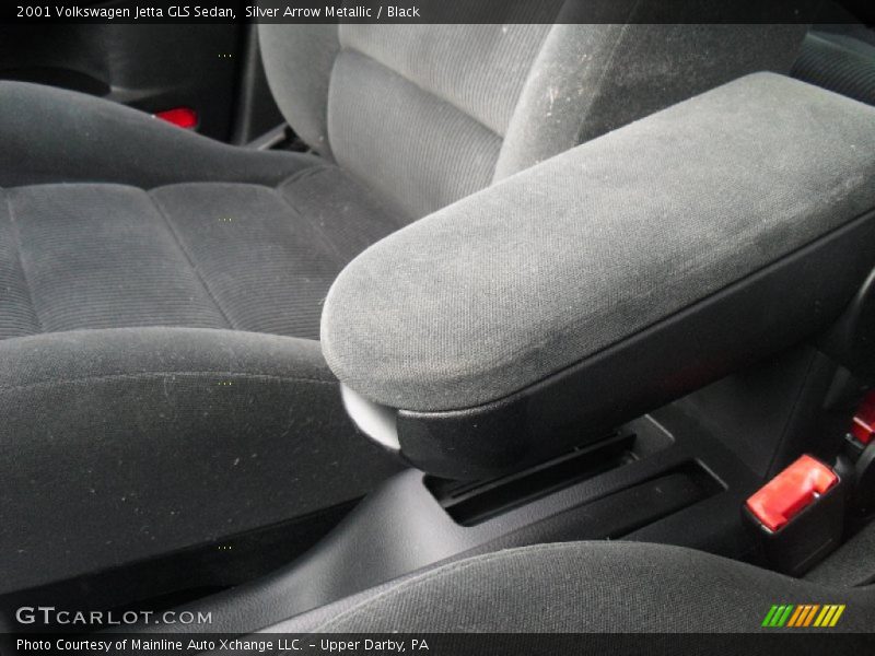 Silver Arrow Metallic / Black 2001 Volkswagen Jetta GLS Sedan