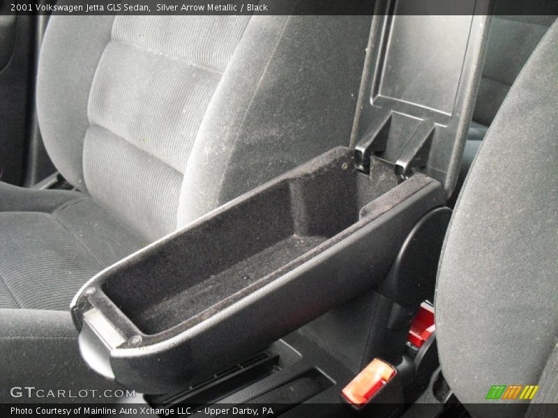 Silver Arrow Metallic / Black 2001 Volkswagen Jetta GLS Sedan