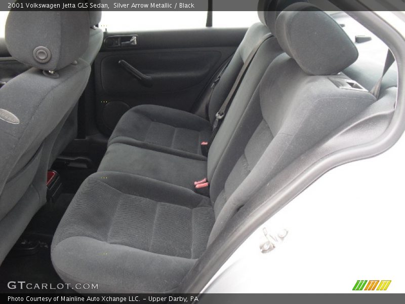 Silver Arrow Metallic / Black 2001 Volkswagen Jetta GLS Sedan
