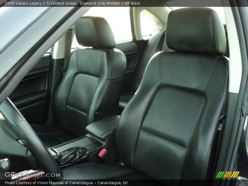 Diamond Gray Metallic / Off Black 2009 Subaru Legacy 2.5i Limited Sedan