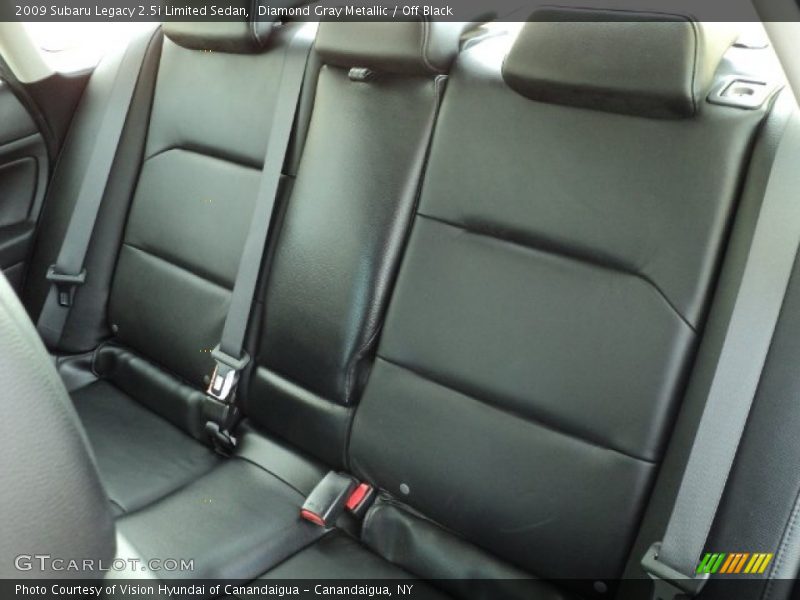 Diamond Gray Metallic / Off Black 2009 Subaru Legacy 2.5i Limited Sedan