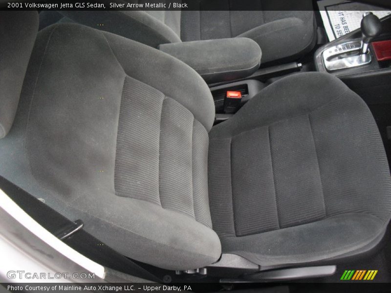 Silver Arrow Metallic / Black 2001 Volkswagen Jetta GLS Sedan