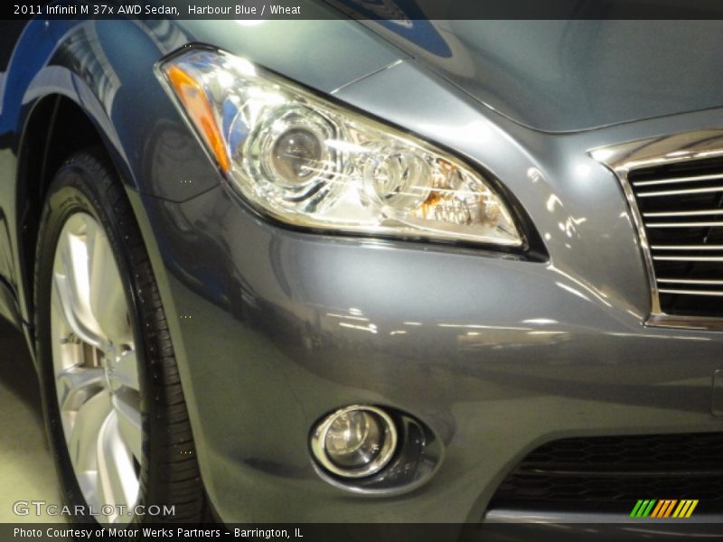 Harbour Blue / Wheat 2011 Infiniti M 37x AWD Sedan