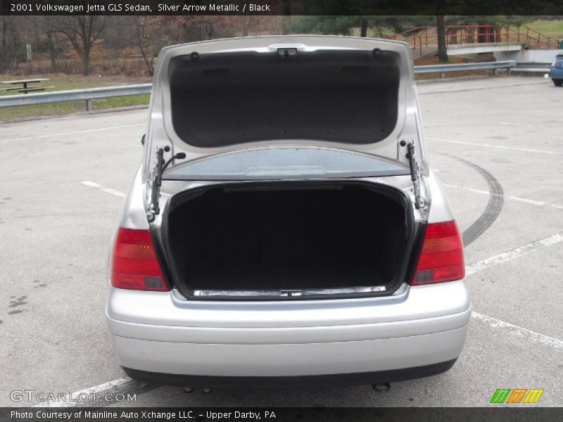 Silver Arrow Metallic / Black 2001 Volkswagen Jetta GLS Sedan