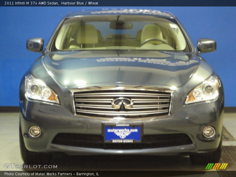 Harbour Blue / Wheat 2011 Infiniti M 37x AWD Sedan