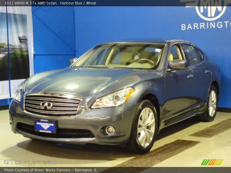 Harbour Blue / Wheat 2011 Infiniti M 37x AWD Sedan