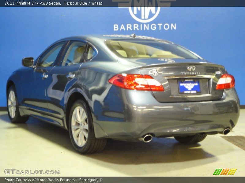 Harbour Blue / Wheat 2011 Infiniti M 37x AWD Sedan